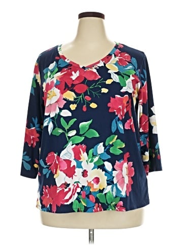 The Pioneer Woman 3/4 Sleeve Blouse (view 1)