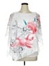 Alex Evenings 100% Polyester White 3/4 Sleeve Blouse Size 1X - photo 1