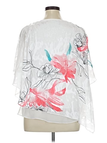 Alex Evenings 3/4 Sleeve Blouse (view 2)