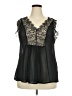 Unbranded Black Sleeveless Blouse Size XXL - photo 1