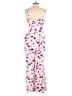 Bar III 100% Rayon Hearts Pink Jumpsuit Size 12 - photo 2