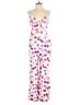 Bar III 100% Rayon Hearts Pink Jumpsuit Size 12 - photo 1