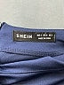 Shein Solid Blue Casual Dress Size 4 - photo 7