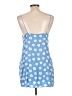 Motel 100% Viscose Blue Sleeveless Top Size L - photo 2