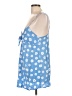 Motel 100% Viscose Blue Sleeveless Top Size L - photo 5