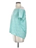 Cynthia Steffe 100% Polyester Teal Short Sleeve Top Size S - photo 5