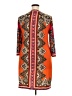 ECI Print Orange Casual Dress Size XXL - photo 2