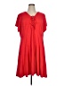 Torrid Red Casual Dress Size 1X Plus (1) - photo 1