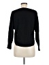 Aaeda Floral Black Pullover Sweater Size M - photo 2