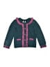 Little Marc Jacobs Teal Blue Cardigan Size 3 - photo 1