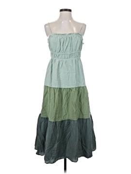 Madewell Sophia Cami Tiered Midi Dress in Colorbock (view 1)