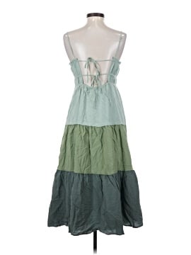 Madewell Sophia Cami Tiered Midi Dress in Colorbock (view 2)