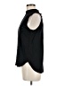 Ann Taylor LOFT 100% Polyester Black Sleeveless Blouse Size M - photo 5