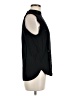 Ann Taylor LOFT 100% Polyester Black Sleeveless Blouse Size M - photo 4