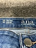 a.n.a. A New Approach Solid Blue Jeans Size 12 - photo 7
