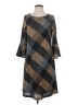 Sandra Darren Argyle Brown Casual Dress Size S - photo 1