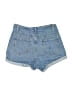 Shein Blue Denim Shorts Size 4 - photo 2