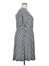 Torrid Stripes Black Casual Dress Size 2X Plus (2) - photo 4
