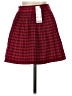 BDG Plaid Red Casual Skirt Size XS - photo 2