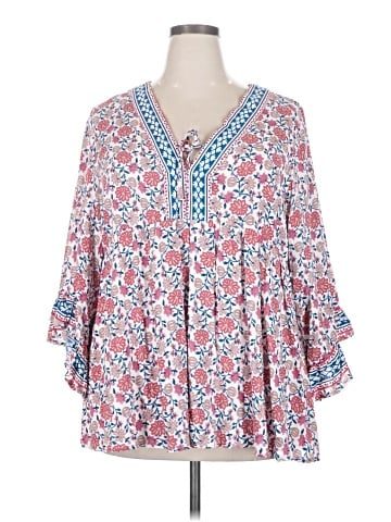 Cynthia Rowley 3/4 Sleeve T-Shirt (view 1)