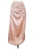 Shein Metallic Silver Formal Skirt Size 6 - photo 1