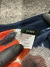 J.Crew 100% Linen Print Orange Cardigan Size S - photo 7