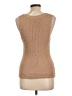 CALISTA 100% Polyester Tan Sleeveless Top Size L - photo 2