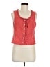 Levi's Red Sleeveless Blouse Size M - photo 1