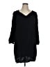 Old Navy 100% Viscose Black 3/4 Sleeve Blouse Size XL - photo 1