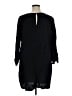 Old Navy 100% Viscose Black 3/4 Sleeve Blouse Size XL - photo 2