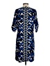 BCBGMAXAZRIA Print Blue Casual Dress Size S - photo 2