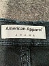 American Apparel Black Denim Shorts Size 28 waist - photo 5
