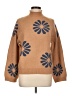 Unbranded Floral Tan Pullover Sweater Size L - photo 1