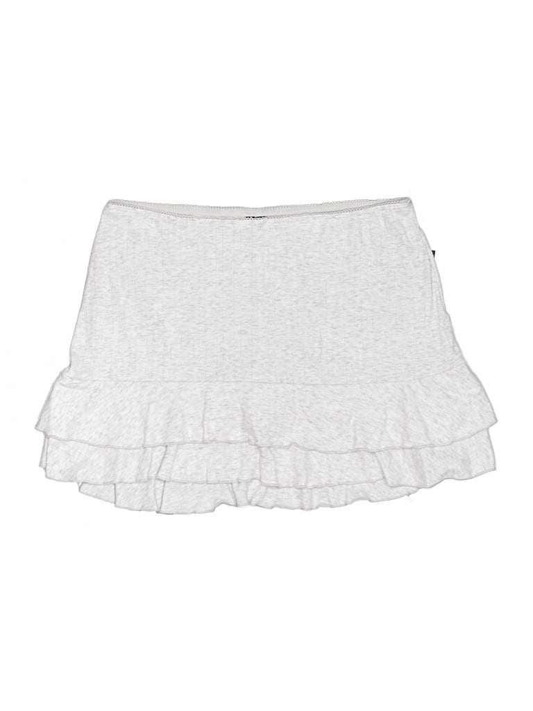 Wild Fable Casual Skirt In White