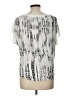 Express Animal Print Silver Short Sleeve T-Shirt Size L - photo 2
