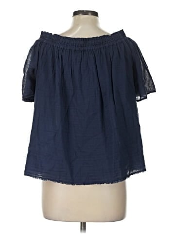 Velvet by Graham & Spencer Short Sleeve Blouse (view 2)