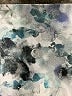 Lululemon Athletica Print Blue Gray Athletic Shorts Size 4 - photo 3