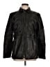 Banana Republic 100% Leather Black Leather Jacket Size L - photo 1