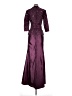 Alyce 100% Polyester Burgundy Cocktail Dress Size 0 - photo 2
