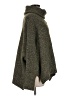 Ruby Moon Tweed Green Turtleneck Sweater Size M - photo 4