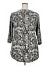 Bobbie Brooks Silver 3/4 Sleeve T-Shirt Size 2X - photo 2