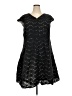 Talbots Stars Black Cocktail Dress Size 24W - photo 1