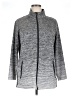 T by Talbots Gray Track Jacket Size 1X - photo 1