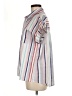 Assorted Brands 100% Polyester Stripes Silver Short Sleeve Blouse Size 6 - photo 5