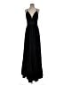Mac Duggal 100% Polyester Black Cocktail Dress Size 4 - photo 1