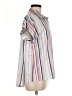 Assorted Brands 100% Polyester Stripes Silver Short Sleeve Blouse Size 6 - photo 4