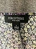 Perceptions Print Purple Casual Dress Size L - photo 7