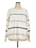 Berkley Jensen Stripes White Pullover Sweater Size XXL - photo 1