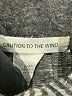 Caution to the Wind Houndstooth Gray Pullover Sweater Size S - photo 7