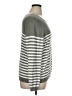 Jason Wu Stripes Gray Pullover Sweater Size 1X - photo 4